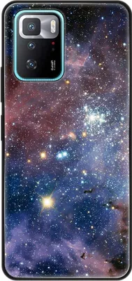 Produktbild von König Design Hülle kompatibel mit Xiaomi Poco X3 GT Kunststoff Soft Handyhülle - Handy Case Universum
