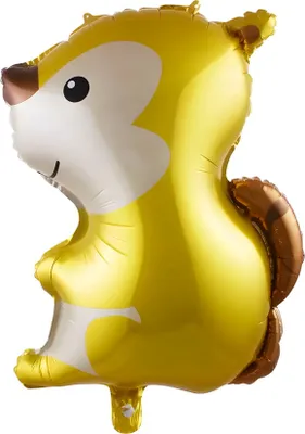 Obrázok produktu pre Fóliový balón jeseň, veverička, cca 66*48 cm