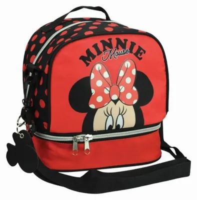 Obrázok produktu pre Termotaška Disney Minnie s červenými bodkami, obedárová taška, 21 cm