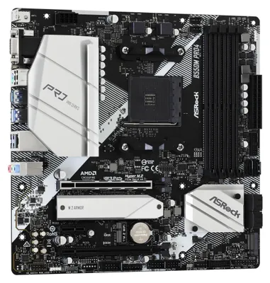 Immagine prodotto di ASRock B550M Pro4 - Scheda madre - micro ATX - Socket AM4 - Chipset AMD B550 - USB-C Gen2, USB 3.2 Gen 1, USB 3.2 Gen 2 - LAN Gigabit - Grafica integrata (CPU necessaria)