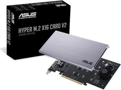 Produktbild von HYPER M,2 X16 CARD V2 Schnittstellenkarte/Adapter Eingebaut