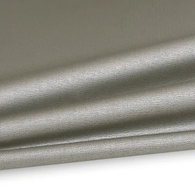 Produktbild von Soltis Perform 92 B1 Wärmeschutz PVC Plane 420g/m² Farbe Grau 2074 Gittergewebe für Verschattung