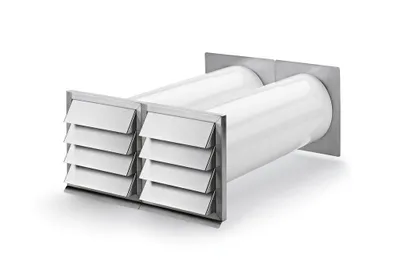 Produktbild von Naber E-Klima A Z 150 Ab- und Zuluft-Mauerkasten, Ab- und Zuluftmauerkasten - Lüftungstechnik