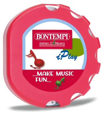 Produktbild von Bontempi 541832 Tamburin, Mehrfarbig