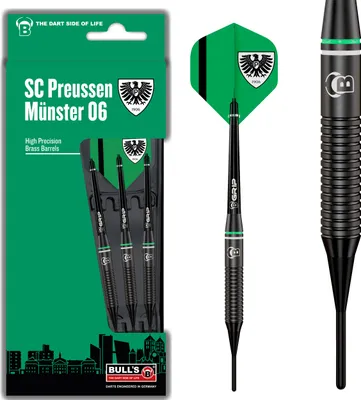 Produktbild von BULL'S Preußen Münster Brass Soft Dart - 18g -- 1 Satz