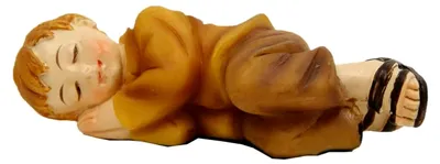 Produktbild von Schlafende Dekorationsfigur aus Polyresin, 8-9 cm
