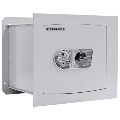 Produktbild von Rottner T05809, Wandtresor, Grau, Schlüssel, 46,78 l, Stahl, Wand