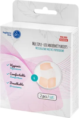 Obrázek produktu pro Poporodní kalhotky Akuku pro opakované použití vel.L, vel. L