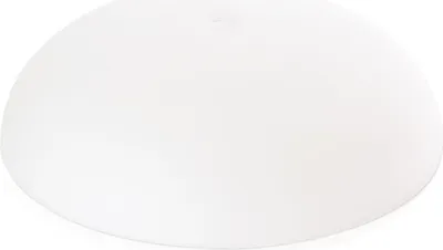 Immagine prodotto di Vetro per lampada Paralume in vetro Paralume in vetro con foro Ø11mm per elemento decorativo rotondo, 200mm bianco opale