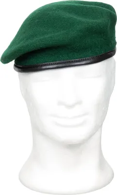 Produktbild von BW Commando Barett Franz. Form jägergrün, 62