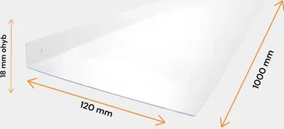 Obrázek produktu pro LINERA fólie, ochrana před vlaštovkami 1ks 138x1000mm transparentní