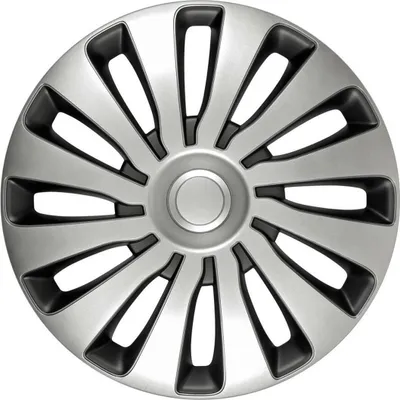 Immagine prodotto di Pilot Set 4 copriruota Sepang in ABS Argento e Nero D 16
