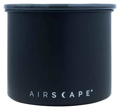 Produktbild von Airscape® Edelstahl-Aromabehälter klein, schwarz matt