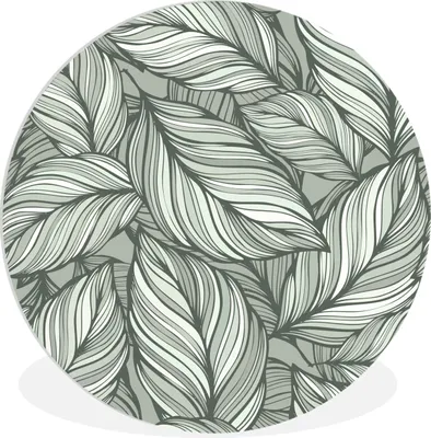 Produktbild von MuchoWow® - Schlafzimmer - Bilder - Der Kreis - Kunst für die Wohnung - Plastik - Kunstdruck - Wandbild