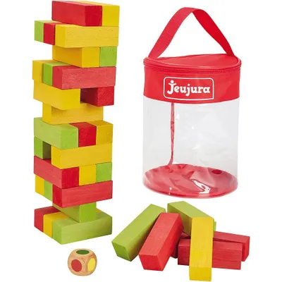 Immagine prodotto di Jeujura Jenga di legno grande 36 pezzi