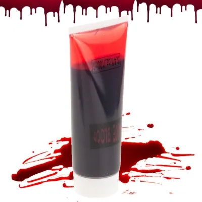 Produktbild von Falsches Blut 100Ml Flüssig Halloween Dekoration Kunstblut