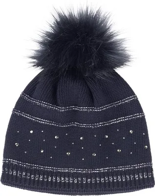 Produktbild von Pikeur MUETZE STRASS Damen Mütze NAVY HW 2021, Größe:55/57
