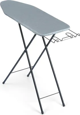 Produktbild von Vilde | Bügelbrett - Höhenverstellbar - Grau - 105x30,5x80,5 cm - Mit praktischer Ablage - Stabil und Klappbar