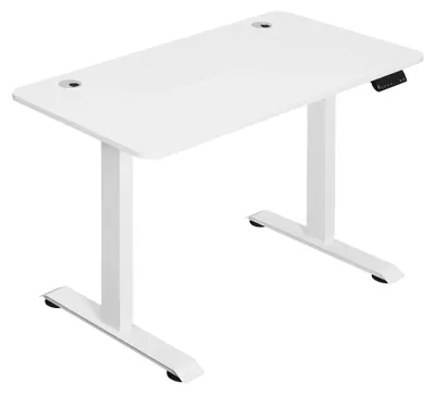 Zdjęcie produktu dla Biurko gamingowe elektryczne - biurko - regulacja wysokości - 120x60 cm - 4 ustawienia pamięci