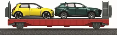 Obrázok produktu pre Märklin 44125 - H0, séria "Märklin my world" - Vagon na prepravu automobilov