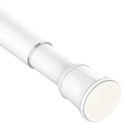 Imagen del producto de Varilla telescópica para cortina de ducha, de 85 a 265 cm, color
