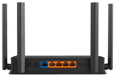 Zdjęcie produktu dla TP-Link Archer BE220, Wi-Fi 7 (802.11be), Dual-band (2.4 GHz/5 GHz), Przewodowa sieć LAN, Czarny, Router biurkowy