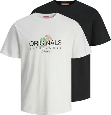 Produktbild von Jack & Jones Casey Kurzarm-t-shirt 2 Einheiten Weiß 8 Years Junge Weiß 8 Years