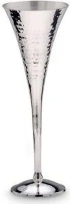 Produktbild von Champagnerkelch, versilbert, H 22,0 cm, Ø 8,0 cm