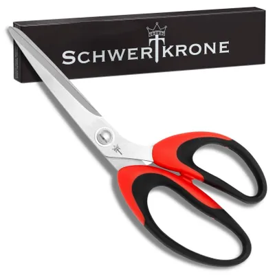 Universelle Schere, rot, rostfreier Stahl, 20 cm