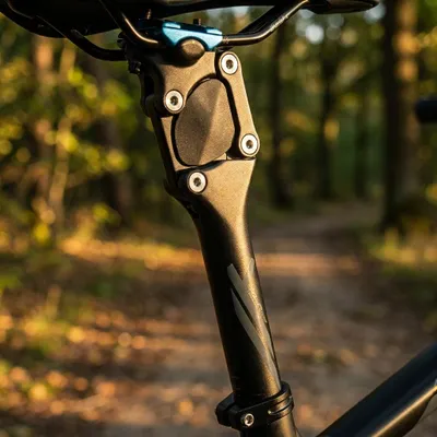 Produktbild von XLC Federsattelstütze Comp SP-S07 Ø 27,2mm 350mm schwarz <70kg