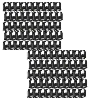 Produktbild von vhbw 100x Farbband Schriftband Ersatz für SZ65-1, SZ65 1, 2559RD für Nadeldrucker, Bondrucker - Schwarz