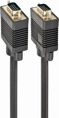 Produktbild von Gembird CC-PPVGA-10-B, 3m, VGA (D-Sub), VGA (D-Sub), Schwarz