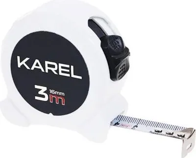 Produktbild von Bandmaß KAREL CE, 3 m, weiß, FESTA