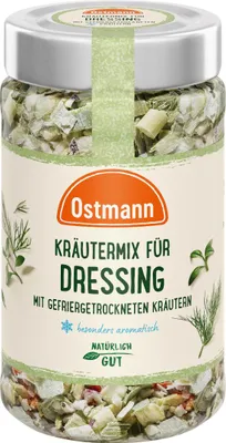 Zdjęcie produktu dla Ostmann mieszanka ziołowa do dressingów z liofilizowanymi ziołami 18g
