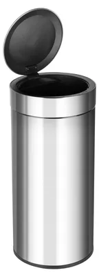 Produktbild von RIBELLI Sensor-Mülleimer 30 l rund – Mandel