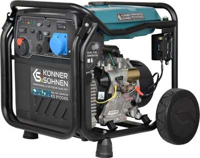 Produktbild von GAS+Benzin KS 8100iEG Inverter Stromerzeuger Stromaggregat Generator 8000W