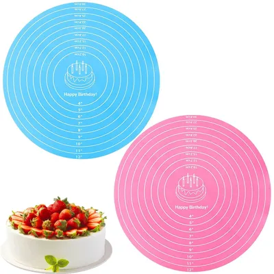 Imagen del producto de TRANKIELO® - Alfombrilla de silicona de 30 cm – Antiadherente, reutilizable, fácil de limpiar – Perfecta para masa, pizza y más