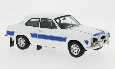 Produktbild von Whitebox 124250 Ford Escort MK I RS 2000 1973 weiß blau 1:24