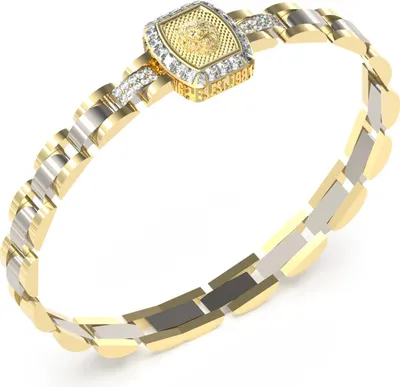 Produktbild von Guess Herrenarmband Stahl 316l 20cm