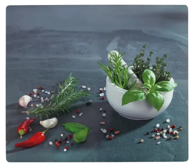 Obrázek produktu pro Ochranná podložka na sporák HERB, 60 x 52 cm, WENKO