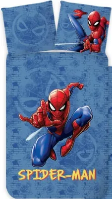Obrázok produktu pre Marvel Spider-Man - Obojstranná súprava posteľnej bielizne, 135x200 a 80x80, Spiderman
