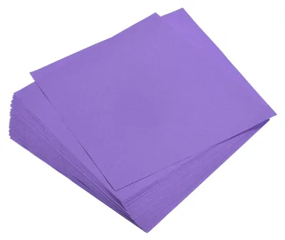 Origami-Papier doppelseitig dunkelviolett 15 cm, 50 Blatt