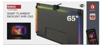 GoSmart Ambientní LED RGB osvětlení za TV 65“ (164 cm)