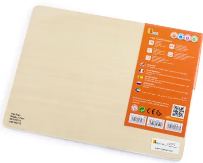 Zdjęcie produktu dla Viga 58543 Puzzle ukÅadanka na podkÅadce - alfabet