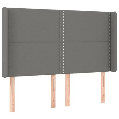 Produktbild von VidaXL 3119439, Dunkles Grau, Polyester, Holz, 1470 mm, 118 cm, 128 cm, 160 mm