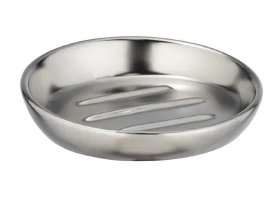 Produktbild von WENKO Seifenablage Schale Halter Igel Unterlage BADI Chrom Bad Accessoires WC
