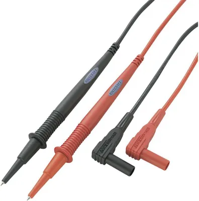 Produktbild von Sicherheits-Messleitungs-Set 1.00 m Schwarz, Rot VOLTCRAFT MS-1A