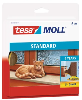 Obrázok produktu pre tesa Moll STANDARD I-Profile penové tesnenie, 9 mm x 6 m