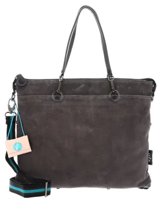 Produktbild von Gabs Leder Schultertasche Umhängetasche Plus Shoulder Bag Lava dunkelgrau