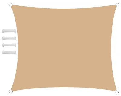 Productafbeelding van Waterdicht Zonnezeil 1,6 x 1,6 m voor Tuin en Patio